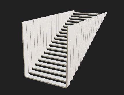 Лестница Zaha - configurator.tech